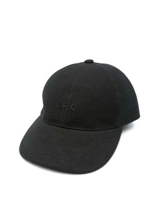 A.P.C. Black Charlie Baseball Cap