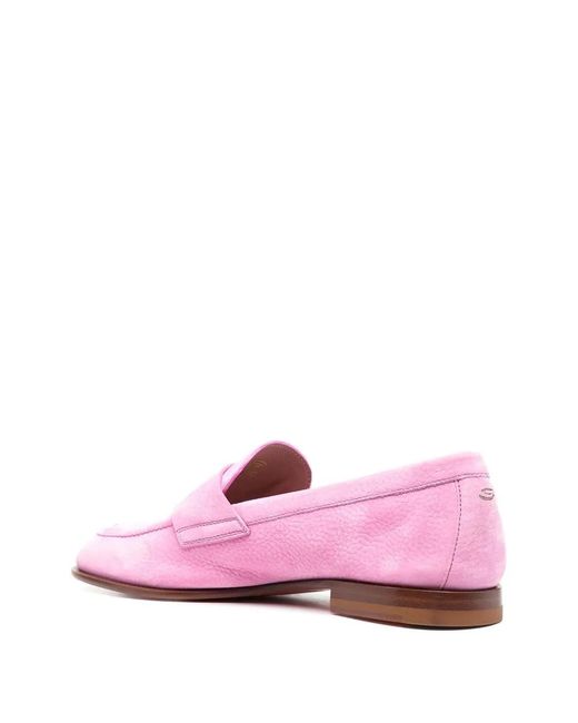 Santoni Pink Loafer