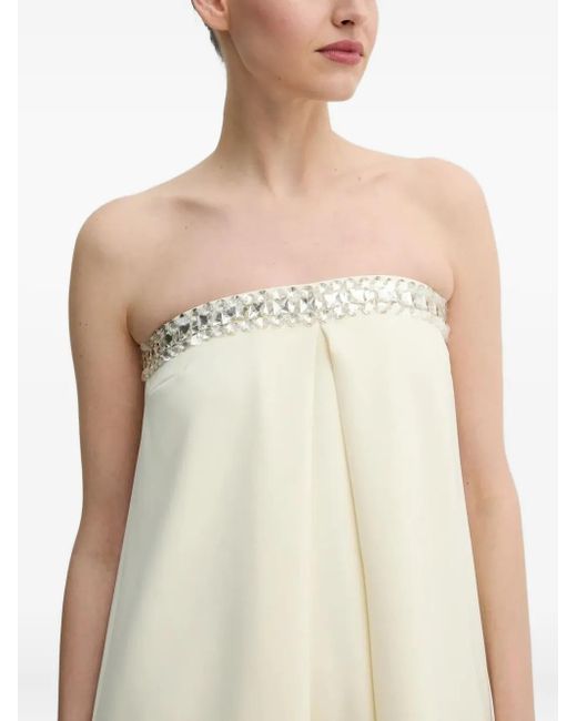 Isabelle Blanche White Embellished Blouse