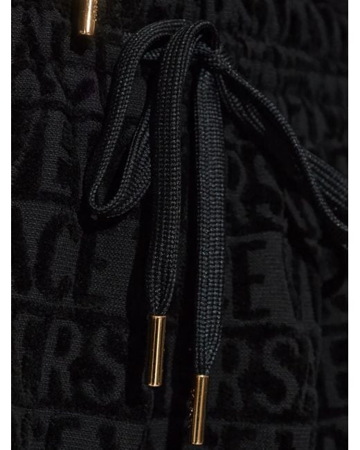 Versace Black I Love Baroque Shorts