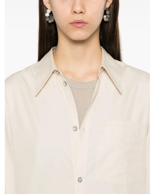 Lemaire White Poplin Shirt
