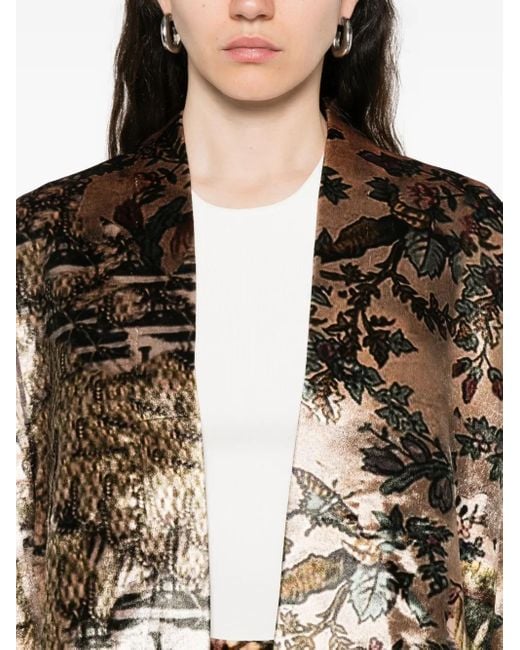 Yavi Jack Met Bloemenprint in het Natural