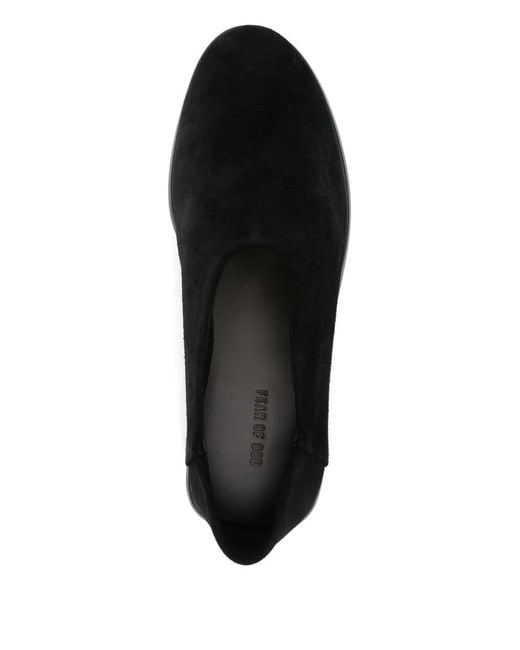 Fear Of God Black Pointed Loafers for men