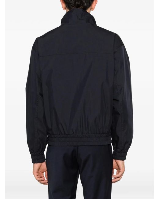 Aspesi Black Reversible Zip-Up Jacket for men