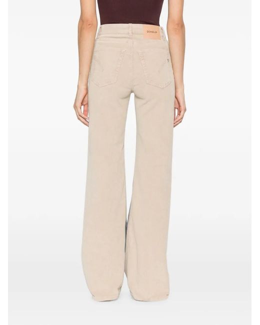 Dondup White Amber Trousers