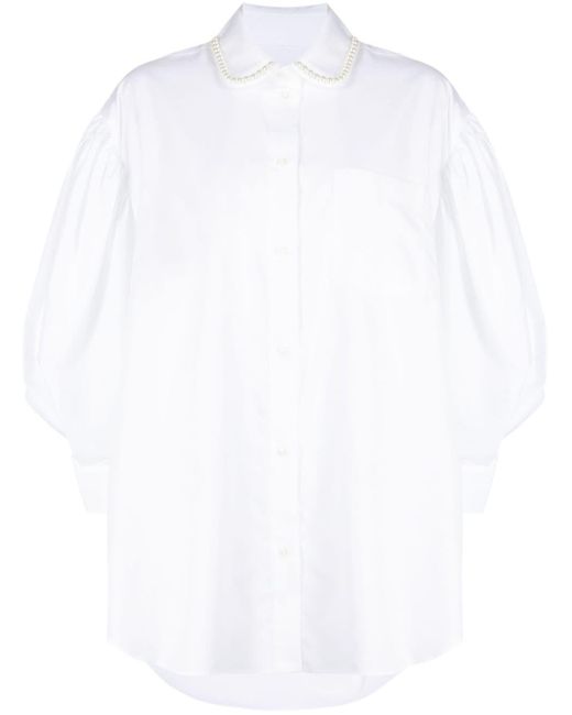 Camicia con decorazione di Simone Rocha in White