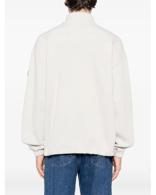 Izzue White Logo-Printed Sweatshirt for men