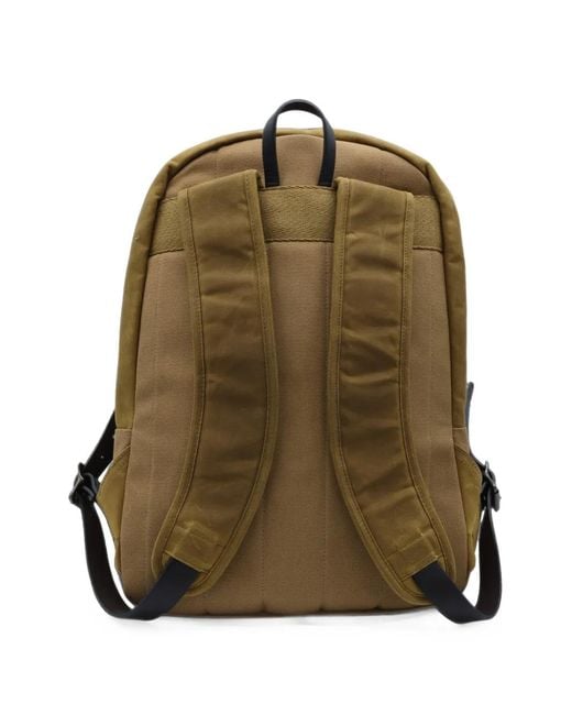 Filson Green Journeyman Logo-Patch Backpack for men