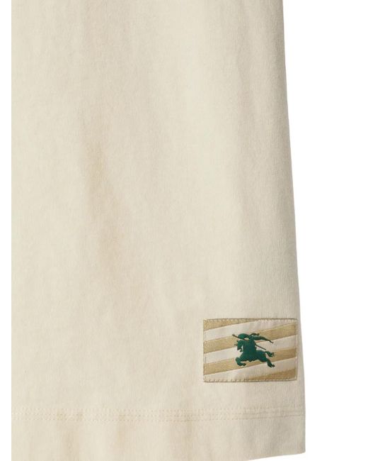 Burberry Natural T-shirts And Polos