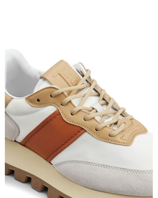 Tod's Sportiva Allacciata Sneakers in het White