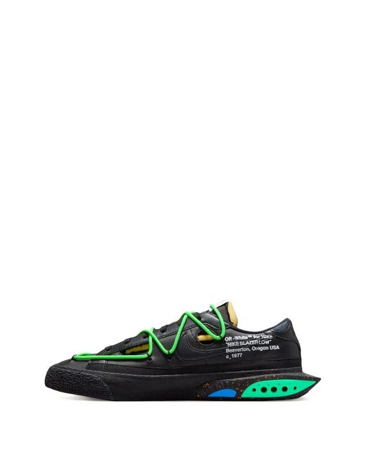 NIKE X OFF-WHITE Green Blazer Low 77 Sneakers for men