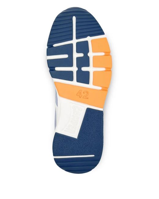 Camper Blue Drift Panelled Sneakers for men