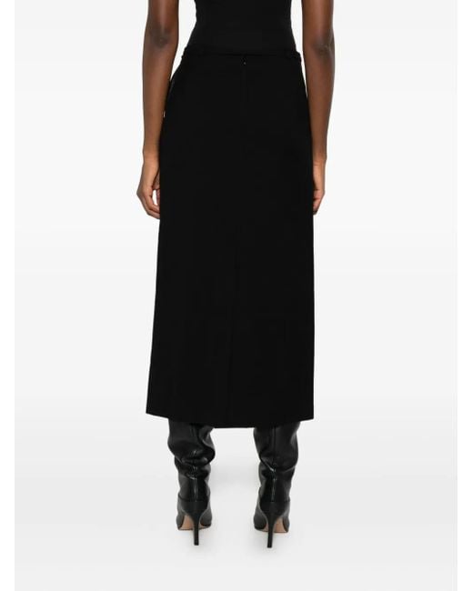 DUNST ラップタイ スカート Black