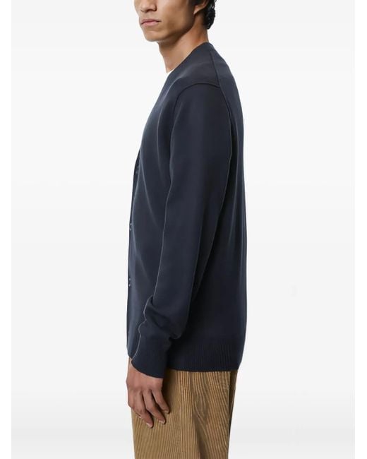 Marc O' Polo Blue Button-Up Cardigan for men