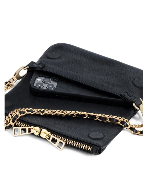 Zadig & Voltaire Rock クラッチバッグ ナノ Black
