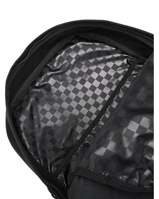 Vans Black Divert Logo-Patch Backpack