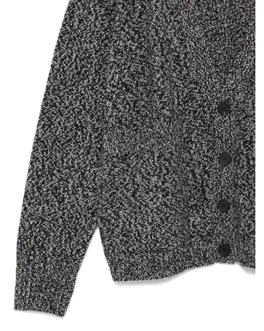 Studio Nicholson Gray Wool Cardigan for men