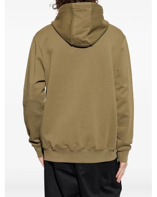 Paul Smith Green Hope-Print Drawstring Hoodie for men