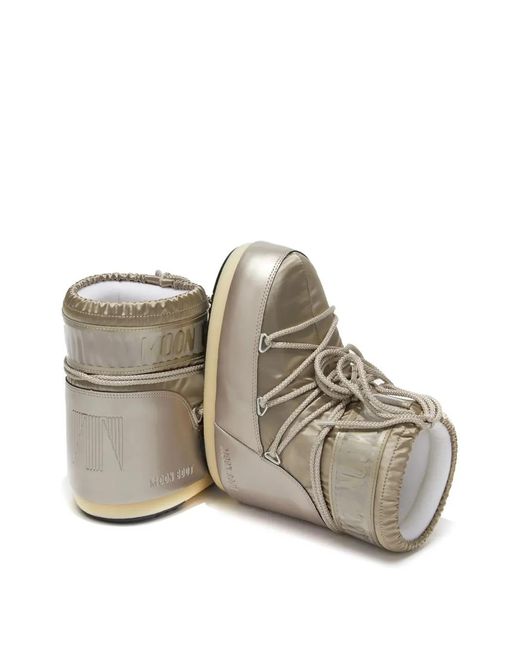 Moon Boot Natural "Icon" Low Glance Boot
