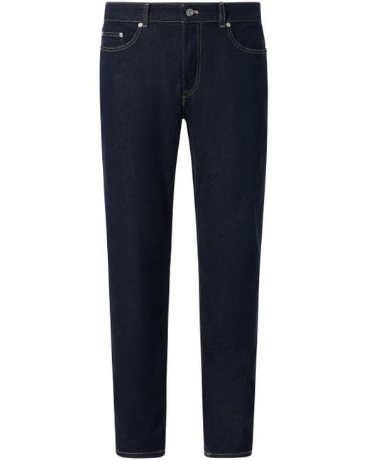Vaqueros con corte slim Lacoste de hombre de color Blue