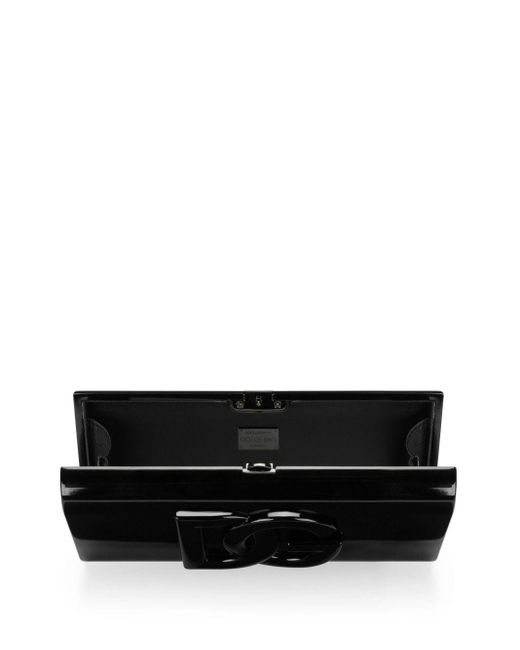 Pochette Dolce Box Dolce & Gabbana en coloris Black