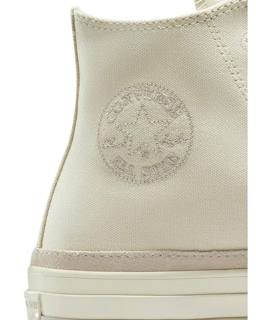 Converse Natural Chuck 70 Embroidered-Logo Sneakers
