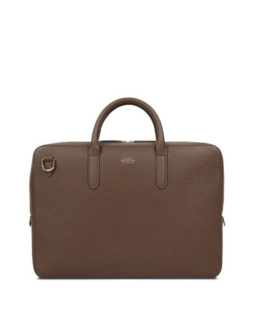 Portadocumenti Ludlow di Smythson in Brown