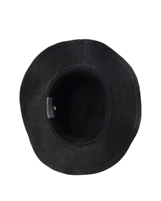 Yohji Yamamoto Black Wide-Brim Hat for men