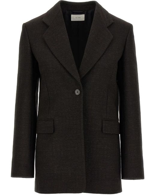 The Row シングルジャケット Black