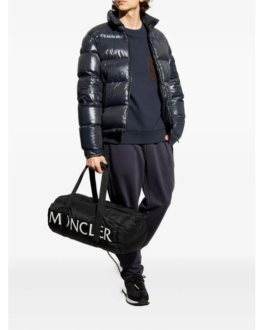 Moncler Blue Down Jackets for men