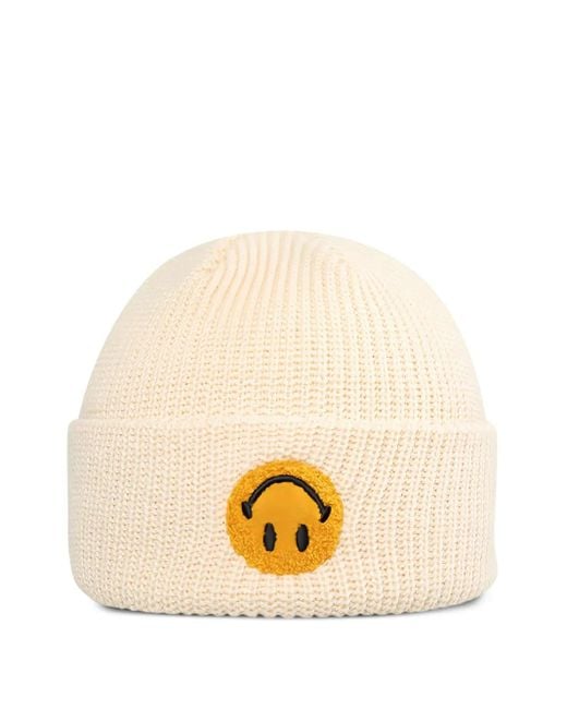 Market X Smiley Beanie in Natural für Herren