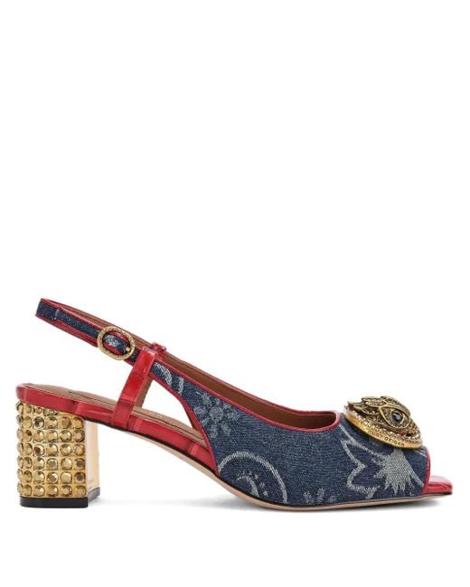Sandali Chelsea 60Mm di Kurt Geiger in Blue