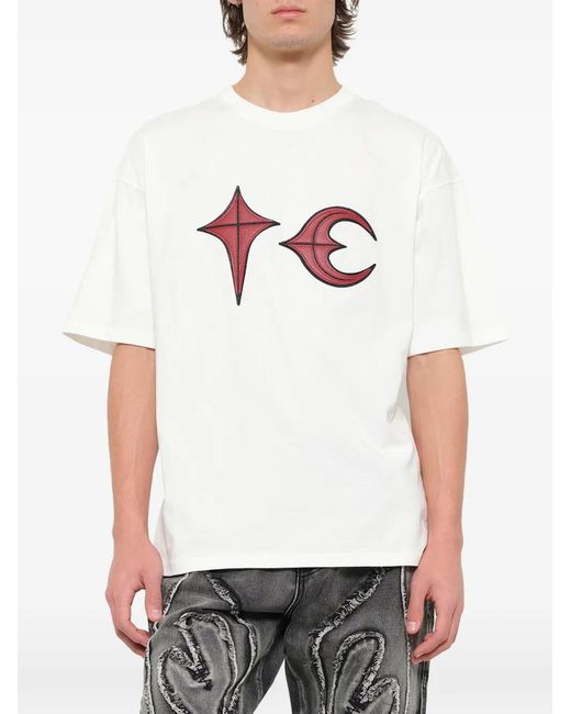 THUG CLUB White Rock Graphic-Print T-Shirt for men