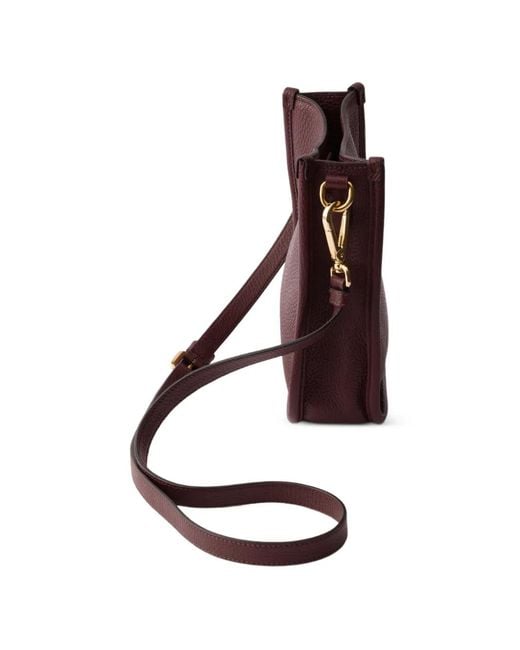 Borsa A Spalla Mini di Prada in Purple