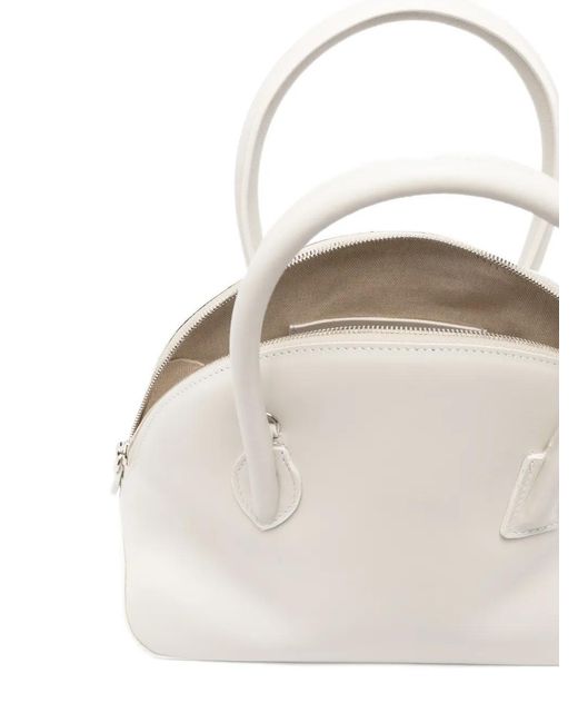Liffner White Dome Tote Bag