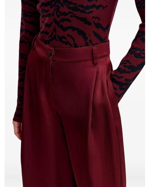 Essentiel Antwerp Red Inovember Palazzohose mit Falten