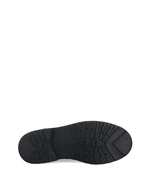 Twinset Black Lace-Up Combat Boots