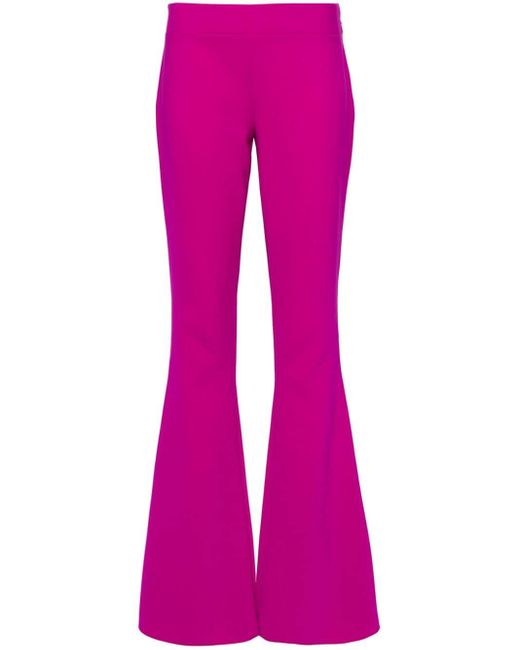 DSquared² Pink Ausgestellte Skinny-Hose mit hohem Bund