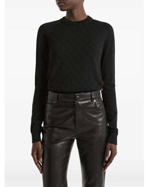 Pull En Maille Balmain en coloris Black