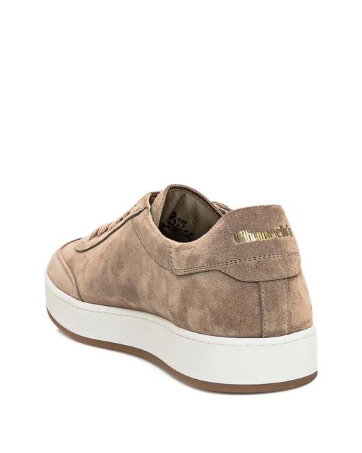 Church's Brown Lace-Up Leather Trainer for men