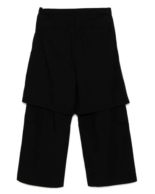 Juun.J Black Detachable Pants for men