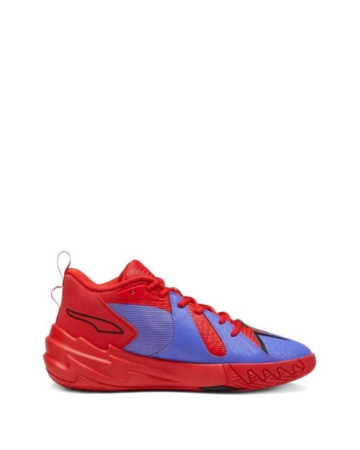 PUMA Red Scoot Zeros Low-Top Sneakers for men