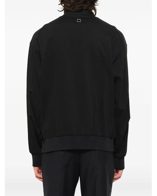 Wooyoungmi Black Zip-Up Jacket for men