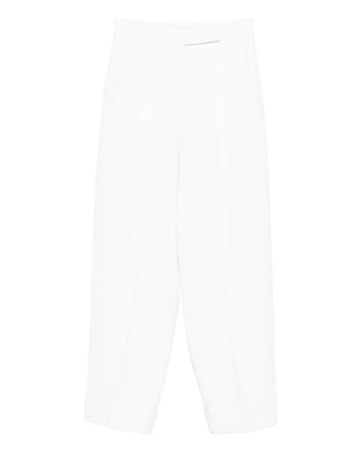 Max Mara White Wool Elastane Mxmrugiada
