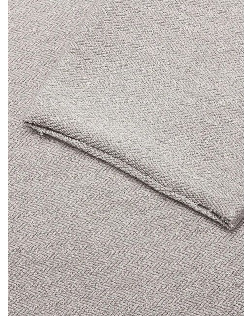 Honor The Gift Gray Race Herringbone Hoodie for men