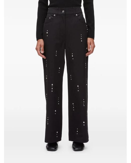 3.1 Phillip Lim Jeans Met Ringlets in het Black