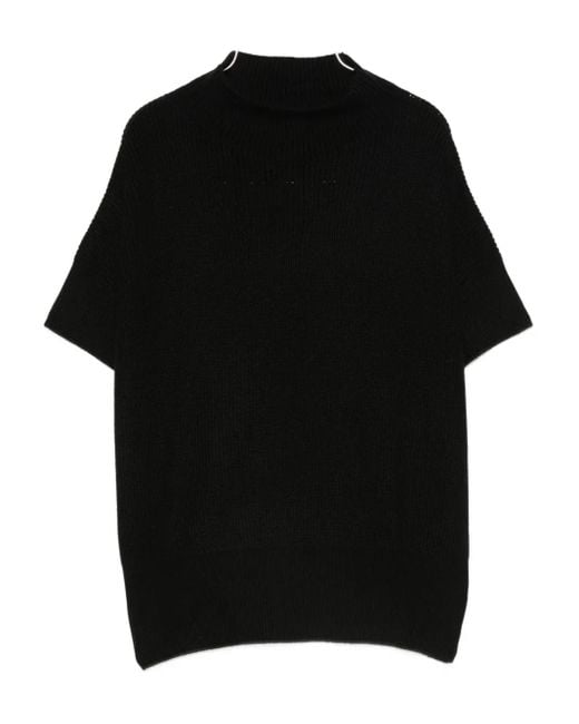 Patrizia Pepe Essential ニットトップ Black