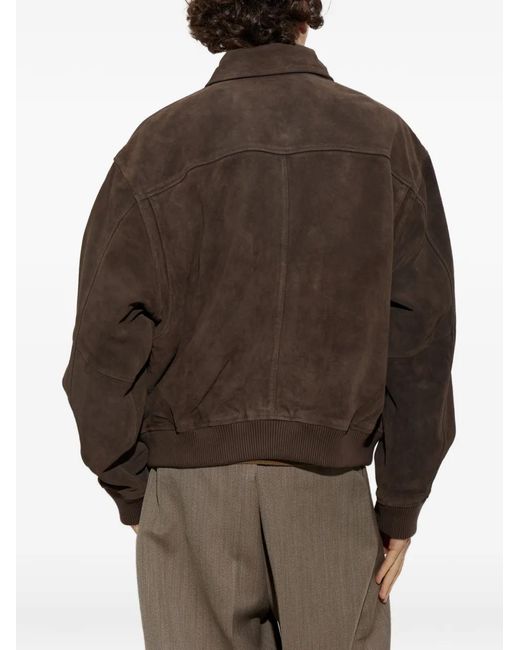 Bomber Emil di Agolde in Brown da Uomo