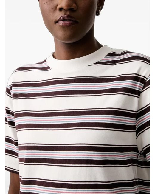 Marc O' Polo White Striped Short-Sleeve T-Shirt