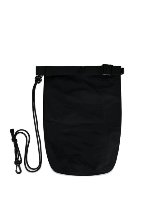 Herno Black Adjustable-Strap Shoulder Bag